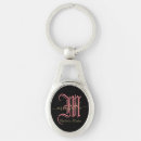 Search for initial key rings typography