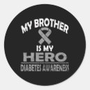 Search for my father is my hero stickers Awareness