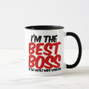 Search for im the boss mugs Funny