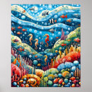 Search for underwater scene posters Marine life