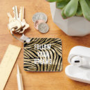 Search for zebras key rings Black