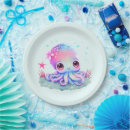 Search for octopus paper plates Marine life