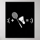Search for badminton art Player
