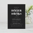 Search for basic black invitations Bold typography