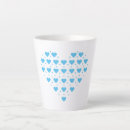 Search for blue hearts mugs Valentine