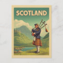 Search for attire postcards Tartan attire illustration