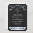 Search for silver moon invitations Gothic