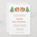 Search for fox wedding invitations Rustic