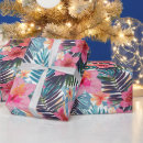 Search for hibiscus wrapping paper Hawaiian pattern