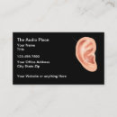 Search for audiologist business cards Audiology