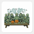 Search for creepy cartoon stickers Zombie