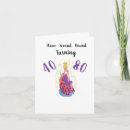 Search for eightieth cards Eighty