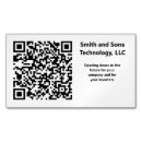 Search for high tech business cards Black and white