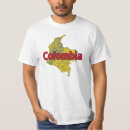 Search for colombia travel tshirts Map