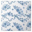 Search for antique blue and white tiles Vintage floral