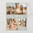 Search for postcards weddings Love and thanks