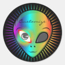 Search for alien head stickers Extraterrestrials
