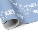 Search for let it snow wrapping paper White