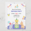 Search for cat dog birthday invitations Pet