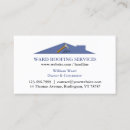 Search for roofing contractor business cards Maintenance