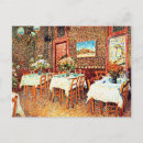 Search for restaurant postcards Vincent van gogh