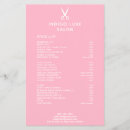 Search for hairdresser price lists Scissors