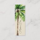 Search for palm tree business cards Qr code