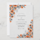 Search for rust orange wedding invitations Botanical