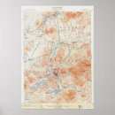 Search for topographical map posters Vintage