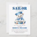 Search for little sailor baby shower invitations Sail boat