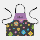 Search for flower power aprons Colourful