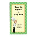Search for chef labels Cute