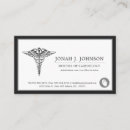 Search for cardiologist business cards Minimal