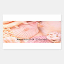 Search for scallop wedding stickers Thank you