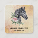 Search for portrait business cards Horse head portrait