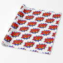 Search for superhero wrapping paper Yellow