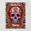 Search for cute sugar skulls postcards Halloween
