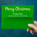 Search for christmas wedding mailing accessories Return address