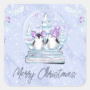 Search for purple penguin stickers Winter