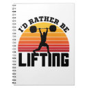 Search for weightlifting notebooks Exercise
