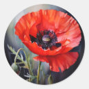 Search for dark red stickers Watercolor
