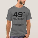 Search for 49 and 1 tshirts Years