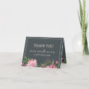 Search for botanical thank you cards Chic