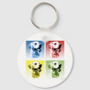Search for pop art key rings Animals