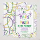 Search for parades invitations Fat tuesday