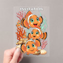 Search for nemo invitations Clown fish