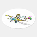 Search for cartoon plane stickers Pilot