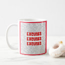 Search for funny excuses mugs Humor