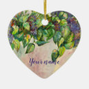 Search for purple heart christmas tree decorations Flowers