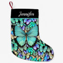 Search for butterfly christmas stockings Blue